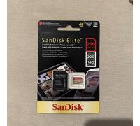 Sandisk Elite Extreme Plus Microsd Card 256gb 200mb/s