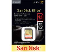 SANDISK Extreme Plus Class 10 SDXC Memory Card - 64 GB