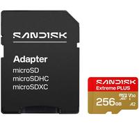 SANDISK Extreme Plus Class 30 Micro SD Card - 256 GB