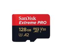 SanDisk Extreme PRO, 128 GB, MicroSDXC, Class 10, UHS-I, 200 MB/s, 90 MB/s