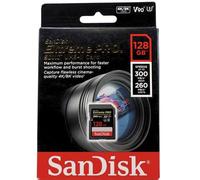 SanDisk Extreme PRO 128GB 300MB/s UHS-II V90 SDXC Memory Card
