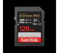 SanDisk Extreme PRO V60 SDXC 128GB UHS-II, Class 10
