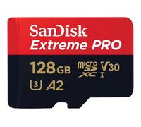 SanDisk Extreme PRO 128GB Micro SD Memory Card With adapter