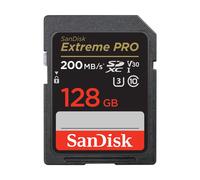 SanDisk Extreme PRO 128GB SDXC UHS I U3 V30 4K UHD Up To 200MBs Read 90MBs Write