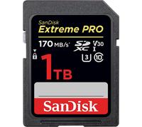 SanDisk Extreme PRO 1TB SDXC Memory Card up to 170MB/s, UHS-1, Class 10, U3, V30