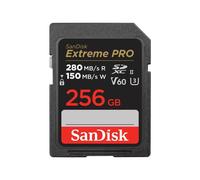 SanDisk Extreme PRO 256GB 280MB/s UHS-II V60 SDXC Memory Card