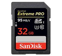 SanDisk Extreme PRO 32 GB SDHC UHS-I Memory Card - Frustation-Free Packaging