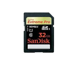 SanDisk Extreme PRO 32 GB SDHC UHS-I Memory Card - Standard Packaging