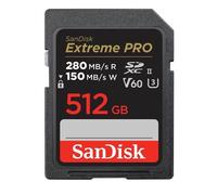 SanDisk Extreme Pro 512GB SDXC UHS-II V60 280MB/s