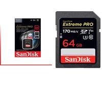 Sandisk Extreme Pro 64/128/256GB SDHc SDXC Memory card 4K 200MB/s