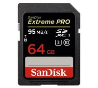 SanDisk Extreme PRO 64 GB SDXC UHS-I Memory Card - Standard Packaging