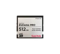 SANDISK Extreme PRO, CFast 2.0 Memory Card 512GB | Up to 525 MB/s Read Speeds, Up to 450MB/s Write Speeds, VPG-130, 4K Video