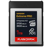 SANDISK Extreme PRO CFexpress 4.0 Type B 1TB, Up to 3700 MB/s Read Speeds | PCIe Gen4 Technology, 12K Resolution, VPG1600 Enabled, Up to 3,500MB/s Write Speeds, SmartIdle Technology