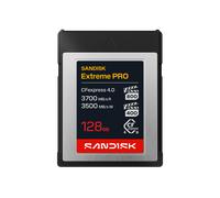 SANDISK Extreme PRO CFexpress 4.0 Type B 128GB, Up to 3700 MB/s Read Speeds
