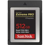 Sandisk CF Express Extreme Pro 512GB 1700/1400MB/s Type B
