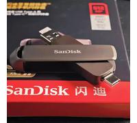 SanDisk Extreme PRO Dual USB 3.2 Type-C Flash Drive Solid State USB Disk 256GB 512GB 1TB 2TB OTG Stick Pendrive for iPhone 15 16 WHITE