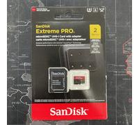 SanDisk Extreme Pro - Flash memory card (SD adapter included) - 2 TB BRAND NEW