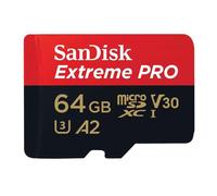 SanDisk Extreme PRO microSDXC 200MB UHSI U3 V30 with Adapter 64GB SDSQXCU-064G