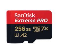 Sandisk MicroSDXC Extreme Pro 256GB 200mb/s U3 V30 A2