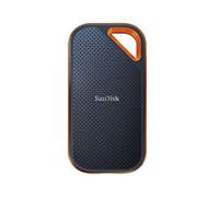 SanDisk Extreme PRO Portable SSD 1TB (up to 2000 MB/s read speeds, Powerful NVMe Solid State Performance, IP65 rated for dust and water resistance, 256-bit AES hardware encryption) Black