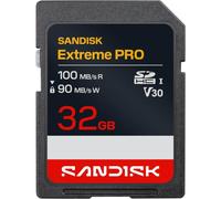 Extreme Pro 32GB UHS-I U3 SDHC Memory Card