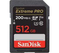 SanDisk Extreme PRO SDXC card 200MB s UHSI U3 V30 512GB SDSDXXD-512G-GN4IN