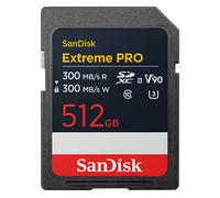 Sandisk Extreme Pro SDXC UHS-II 300MB/s V90 - 512GB