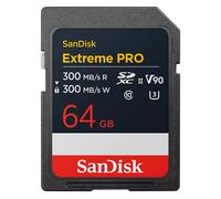 Sandisk Extreme Pro SDXC UHS-II 300MB/s V90 - 64GB