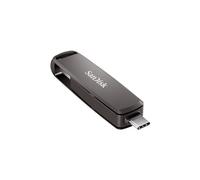 SanDisk Extreme PRO DUAL Drive 2TB, USB Type-A and USB Type-C, High Performance Flash Drive, read speeds up to 1000 MB/s, Data Encryption, Automatic backup, file management, Metal Design, Black
