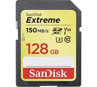 SanDisk SD Extreme 64 128GB Class 10 150MBs SDXC UHS-1 4K V30 Memory Card
