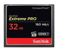 SanDisk Flash Memory Card, 32GB Extreme Pro CompactFlash Memory Card (160MB/s) B&H