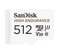 SanDisk High Endurance 100MBs Micro SDXC Card & Adapter 512GB SDSQQNR-512G