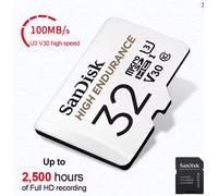 SanDisk Max Endurance MicroSD Card 100MBs with Adapter 32GB