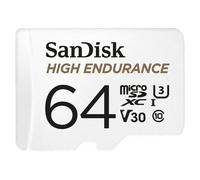 SanDisk High Endurance microSD 64GB Memory Card 100MB/s SDSQQNR-064G-GN6IA
