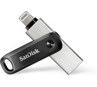 SanDisk SDIX60N-128G-GN6NE USB flash drive 128 GB 3.2 Gen 1 (3.1 Gen 1) Gray, Silver, USB stick black/silver, 128 GB, 3.2 Gen 1 (3.1 Gen 1), swivel, Gray, Silver