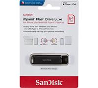 SanDisk iXpand Luxe 64GB 2-in-1 Flash Drive with Lightning and USB Type-C Connectors for iPhone and iPad - Amazon Vine