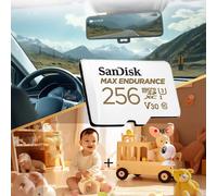 SanDisk MAX ENDURANCE microSD Card 32GB 64GB 128GB 256GB Memory Card U3 4K Full HD for driving recorders and surveillance camera