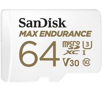 SANDISK MAX Endurance microSD Card + Adapter 64GB