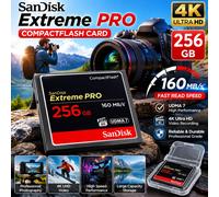 SANDISK Memory CF card 160MB/S 64GB 128GB 256GB extreme PRO High Speed compact flash card for DSLR and HD Camcorder disc