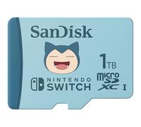 SanDisk 1TB Pokemon Snorlax microSD card for Nintendo Switch, up to 100MB/s read speed, up to 90MB/s write speed, 4K UHD, V30, U3