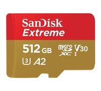 Sandisk Micro SD Extreme 190MB/s Flash Memory Card 512GB
