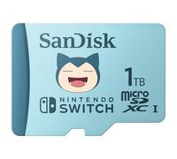 SANDISK microSD Card 1TB, Pokémon Snorlax Edition | Officially Licensed for Nintendo-Switch, UHS-I, Up to 100MB/s Read Speeds, Instantly add additional space