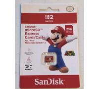 SanDisk microSD Express Card (256GB) Switch 2 New Sealed Genuine