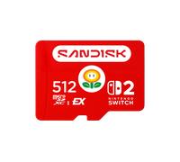 SANDISK microSD Express Card for Nintendo Switch 2, 512GB (Speeds up to 880MB/s Read/650MB/s Write, Full HD)