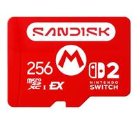 SANDISK microSD Express Card for Nintendo Switch 2, Super Mario, 256GB | Officially licensed for Nintendo Switch 2, Up to 880 MB/s Read, Up to 650 MB/s Write, U3, C10, micro sd card, memory card