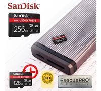 SanDisk microSD EXpress Memory Card 256GB U3 A1 MicroSDXC 5.3K ULTRA FULL HD Ultra Fast read speed up to 880MB/S Original TFCard