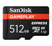 SanDisk microSD Gameplay Memory Card 512GB Works with Nintendo Switch™ 2, Up to 880MB/s Read, Up to 650MB/s Write - SDSQXFN-512G-AW6GN
