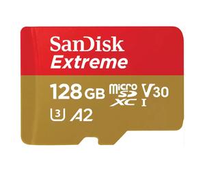 Sandisk MicroSDXC Extreme 128GB 190MB/s U3 V30 A2