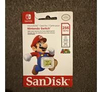 SanDisk Nintendo Switch 256GB microSDXC Card UHS-I U3