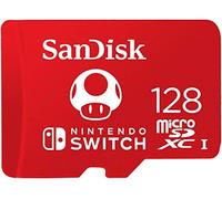 SanDisk microSDXC UHS-I card for Nintendo 128GB - Nintendo licensed Product, Red